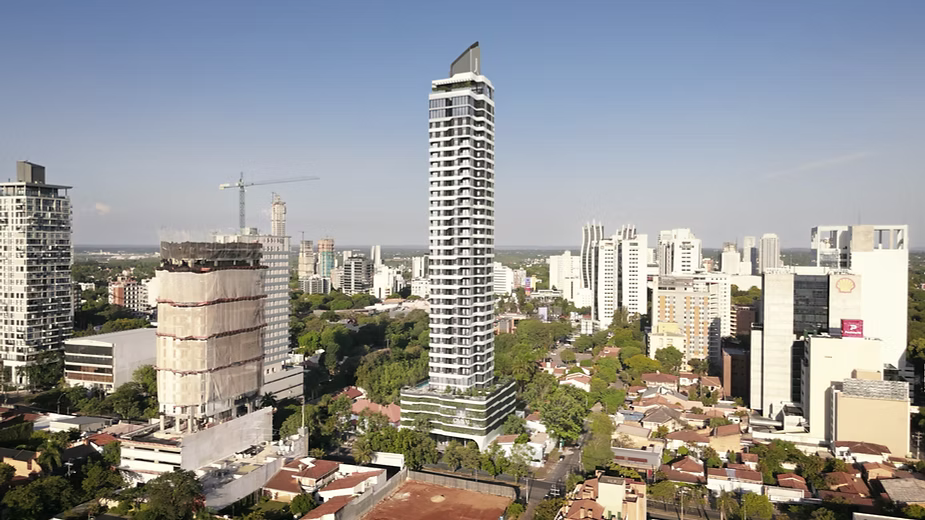 Civis XL: Un Rascacielos Biofílico que Marca el Futuro de la Vivienda Sostenible en Asunción